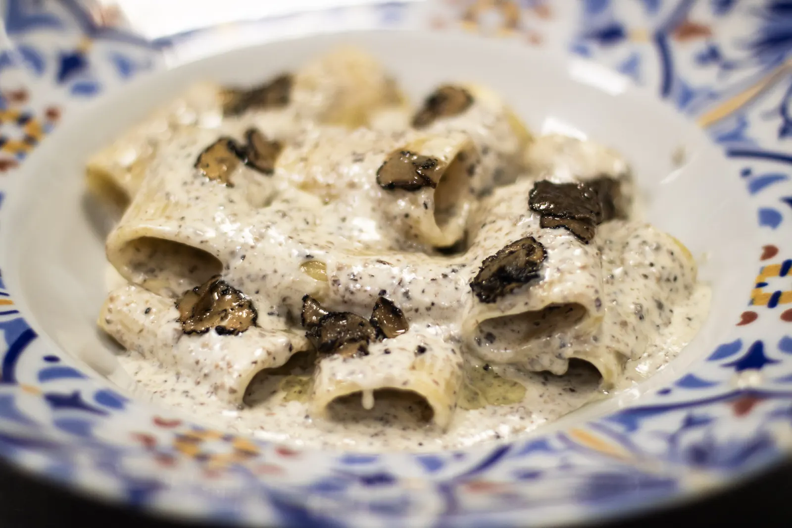 Mezzo pacchero al tartufo